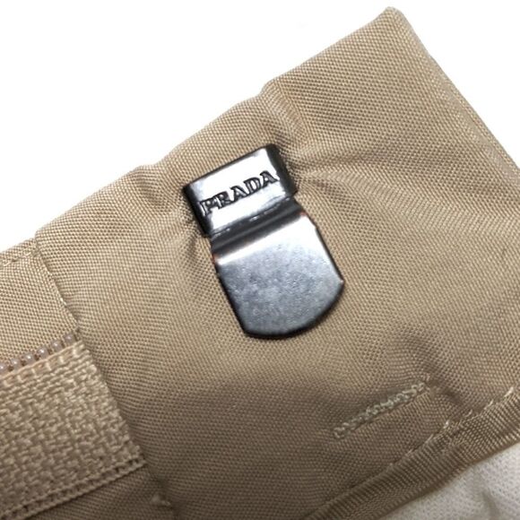 PRADA Cotton Blend Straight Leg Khaki Pants 8 - Picture 5 of 10